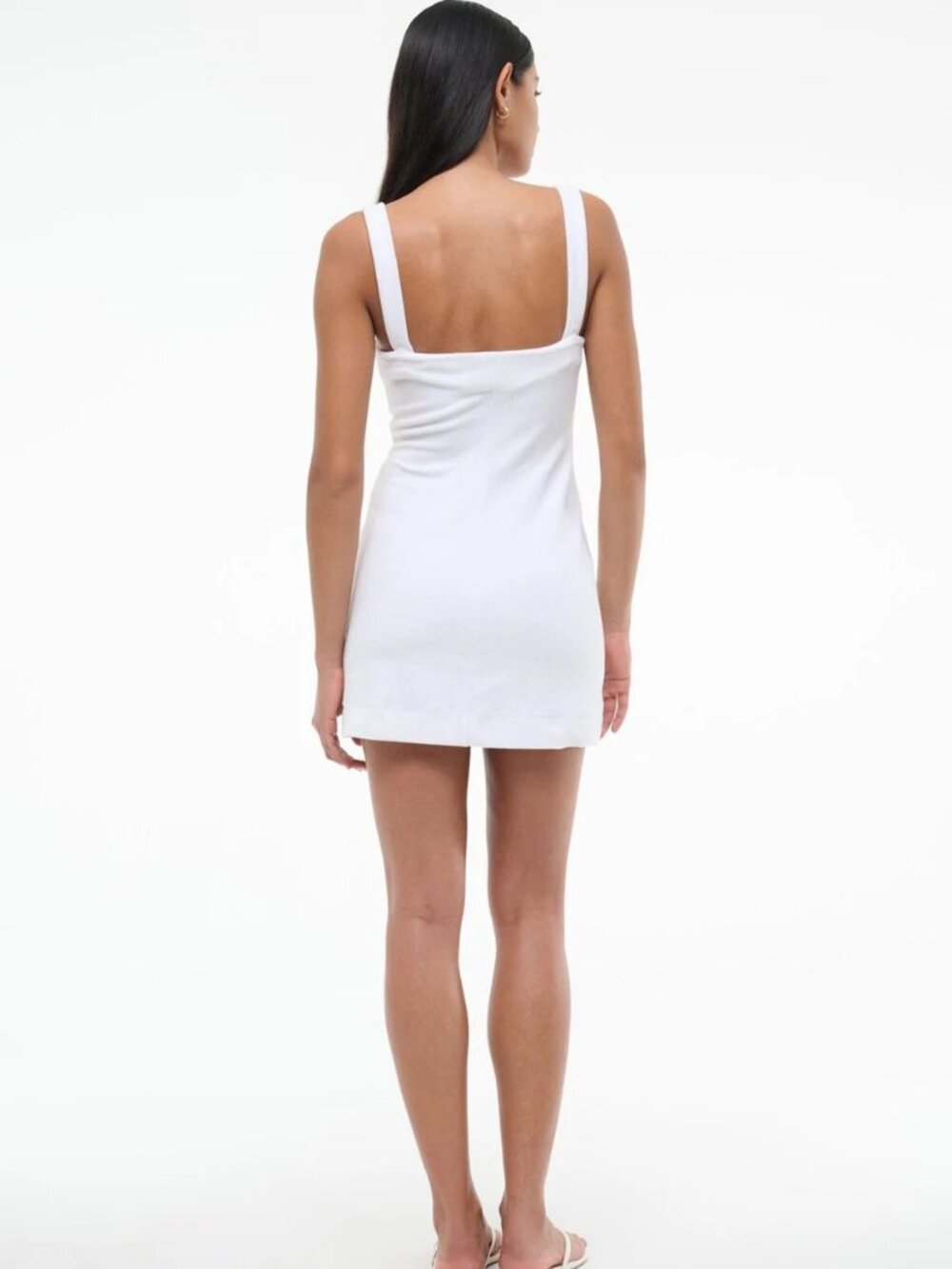 STAUD Marilyn Mini Dress/Swim Cover-Up - NWT - Size Medium - Picture 9 of 16